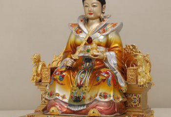 佛教九天玄女神像廠(chǎng)家 佛教九天神像銅雕