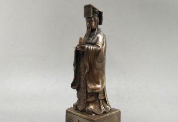 佛教漢武大帝神像廠(chǎng)家 佛教神像銅雕