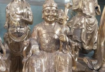 佛教土地爺神像廠(chǎng)家 佛教神像銅雕